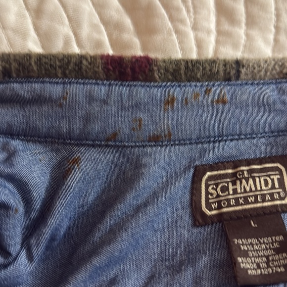 Vintage Schmidt Fleece Overshirt Southwest Pattern - Picture 5 of 8